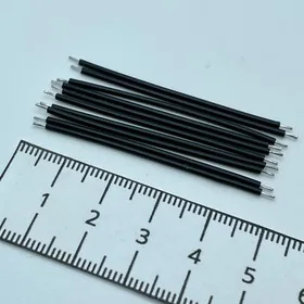 Перемычка для пайки луженная 26 AWG (черная). Упаковка 10 шт.