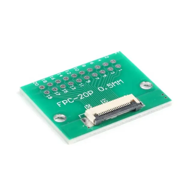 FPC-20P 0.5мм to DIP плата переходная с разъемом