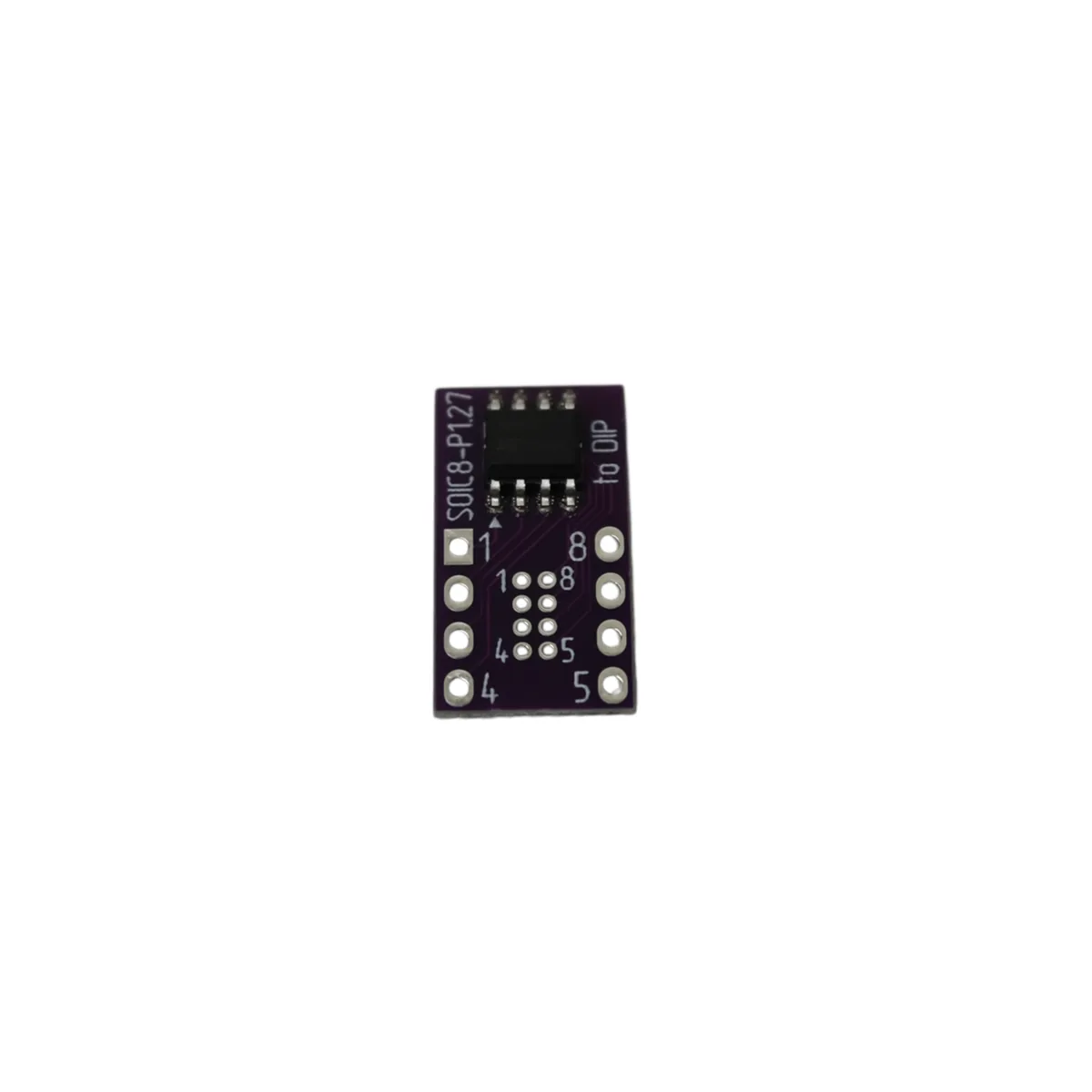 UC3845BD1 SOIC-8 1.27mm на плате переходной to DIP4x2 2.54mm