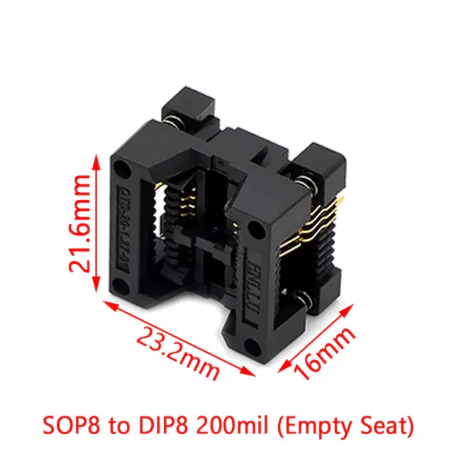 SOP8 (200 mil) колодка на плату