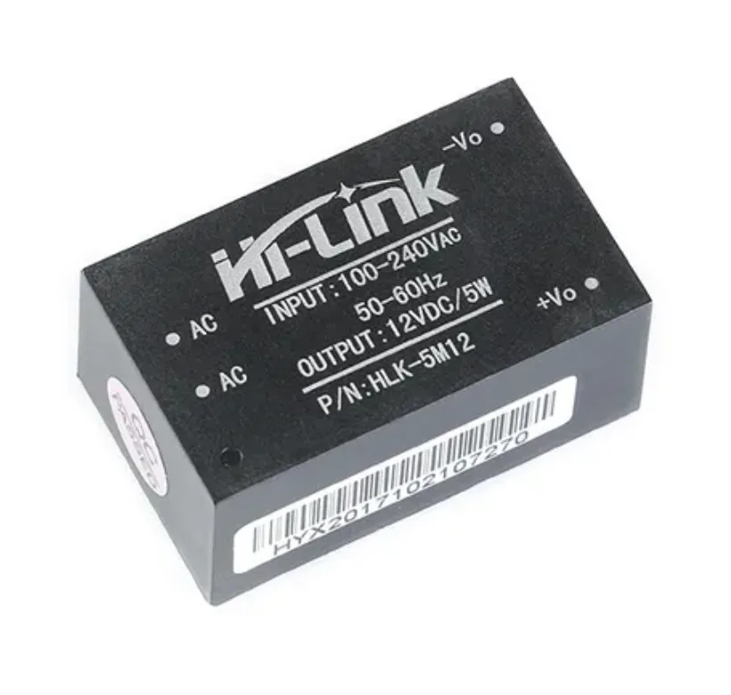 AC-DC преобразователь HLK-5M12 220В 12В 5Вт