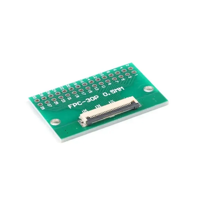 FPC-30P 0.5мм to DIP плата переходная с разъемом