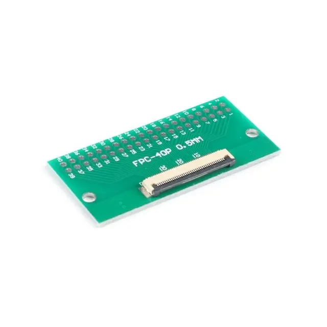FPC-40P 0.5мм to DIP плата переходная с разъемом