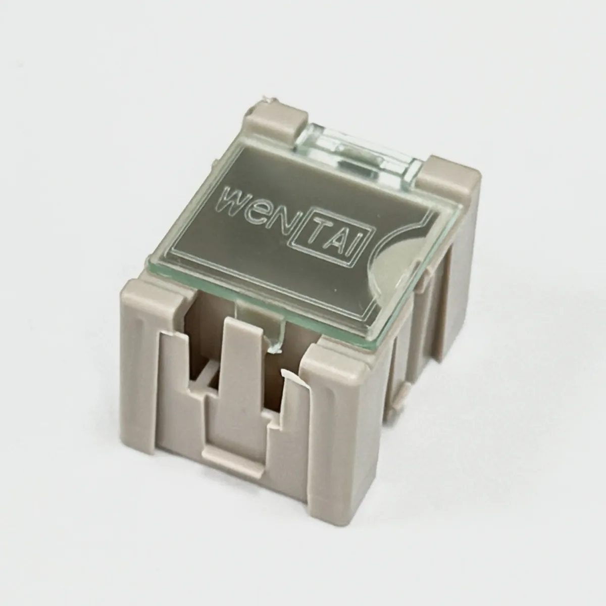 Контейнер модульный для электронных выводных и SMD компонентов 25x31.5x21.5мм (Wentai №1 серый)