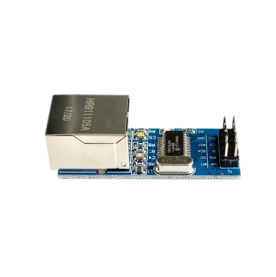 Mini ENC28J60 Ethernet Shield модуль расширения для Arduino