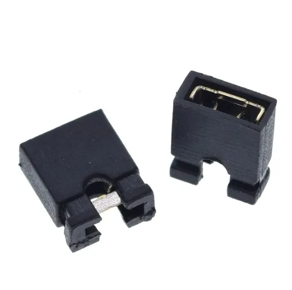 JUMPER-2.54-6-BLACK (DS1027), Джампер 2,54мм высота 6мм (цвет - черный)