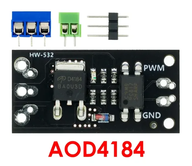 AOD4184 – MOSFET модуль управления, силовой ключ (40В/50A)