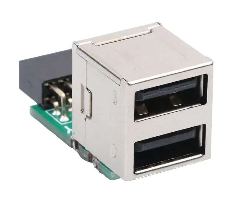 Адаптер USB 9 Pin для материнской платы (USB 2,0x2)
