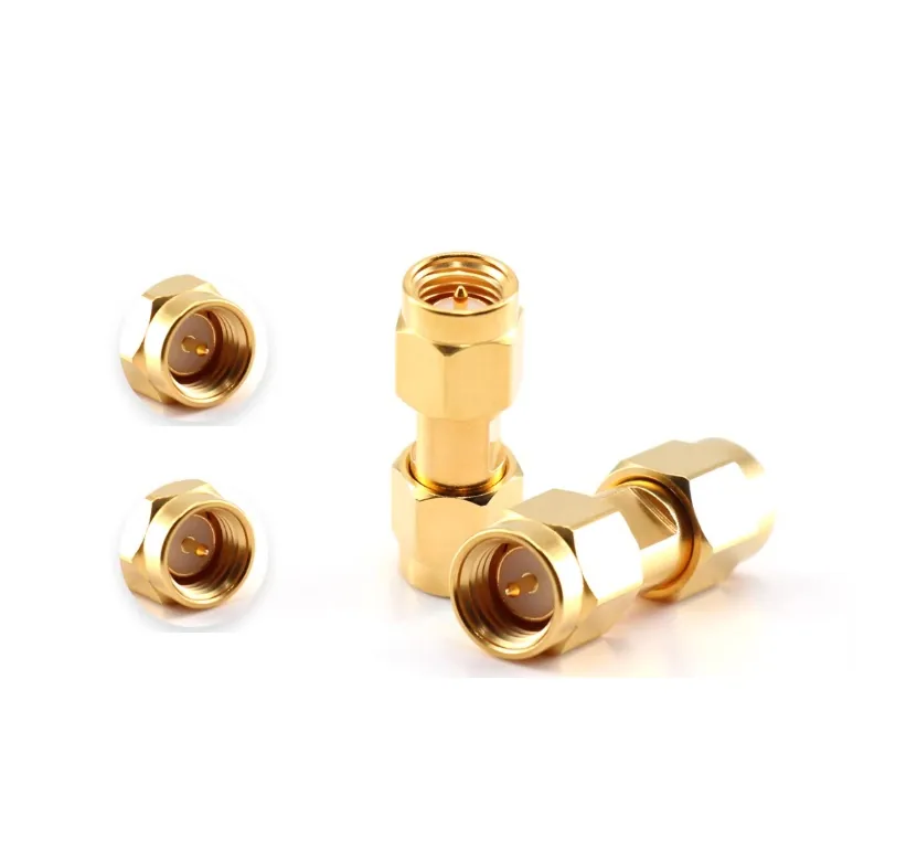 SA01-M-M SMA(male)-SMA(male) переходник прямой (50 Ом, 0-18 ГГц)