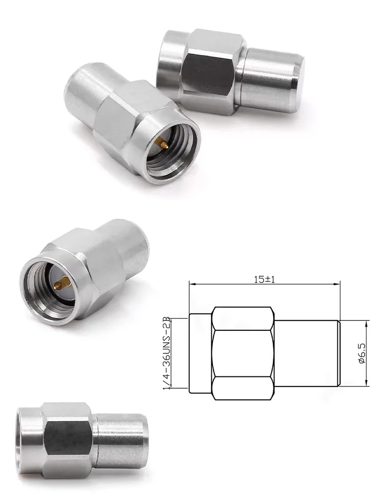HP-SMA-T01-18 GHz RF-терминатор SMA (50 Ом, 2 Вт, 18 ГГц, КСВ 1.15)