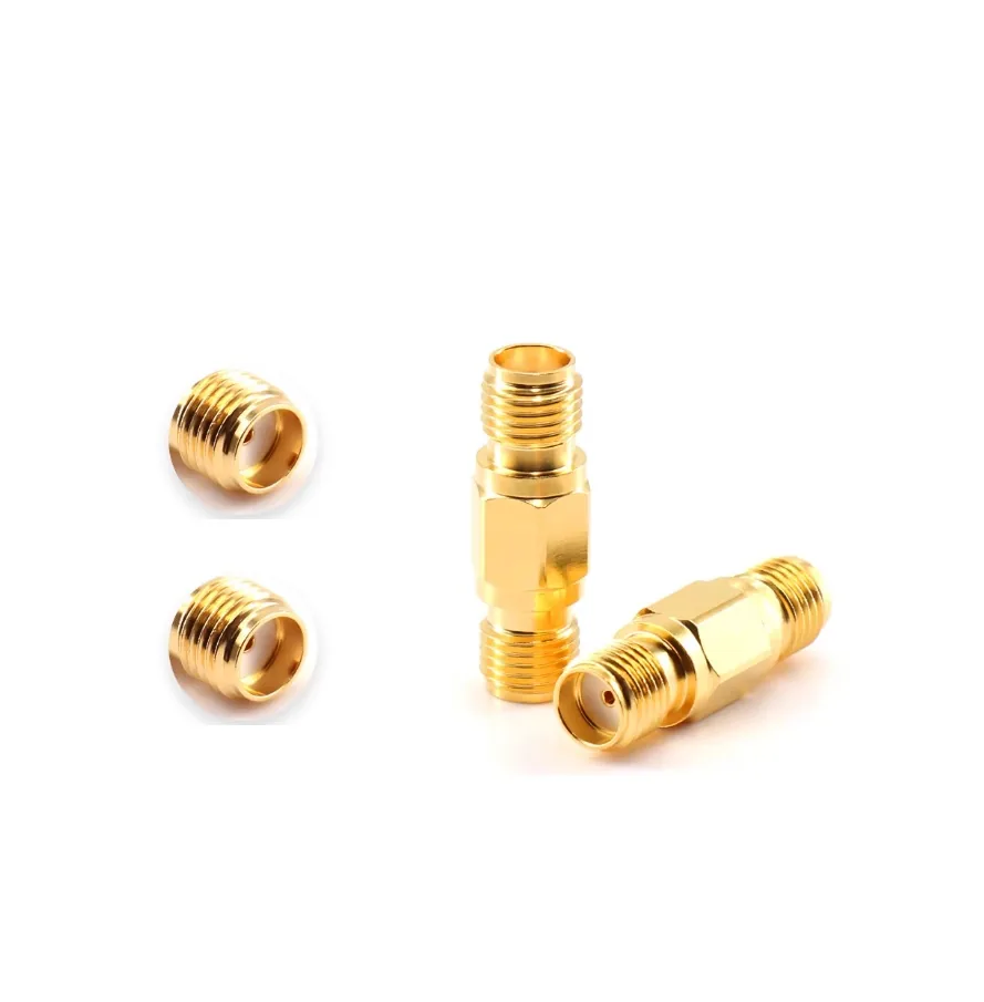 SA02-F-F SMA(female)-SMA(female) переходник прямой (50 Ом, 0-18 ГГц)