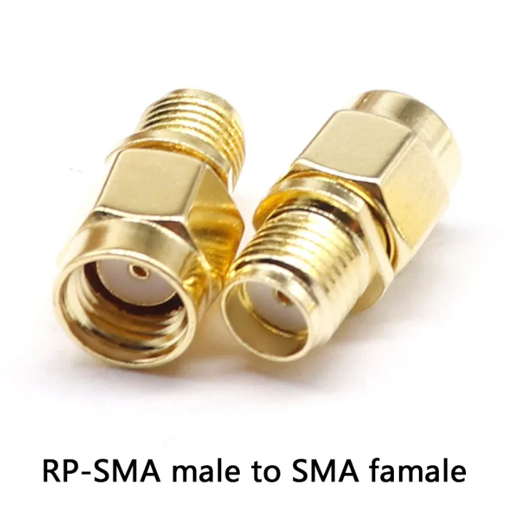 RPSMA(male)-SMA(female) переходник прямой. Переходник SMA(папа, инверсный)-SMA(мама) прямой
