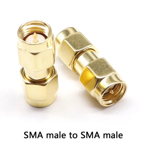 SMA(male)-SMA(male) переходник прямой. Переходник SMA(папа)-SMA(папа) прямой